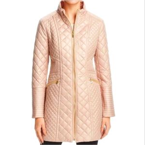 Via Spiga Pink Quilted Jacket